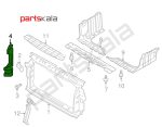 بادگیر چپ رادیاتور هیوندای اکسنت مونتاژ و وارداتی H-29136-1R510
