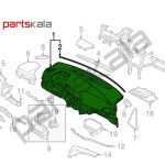 داشبورد کامل هیوندای النترا H-84710-F2100TRY